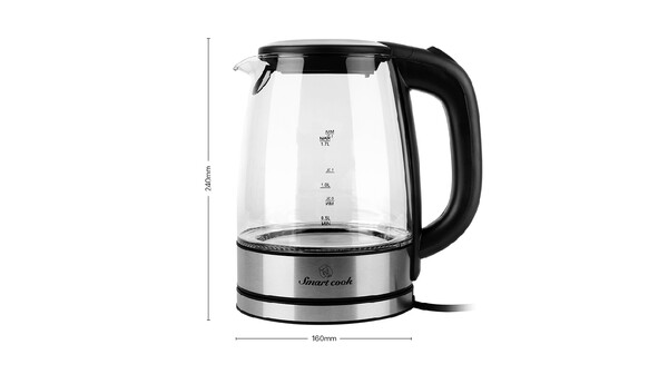 Bình đun siêu tốc Smartcook 1.7 lít ICS-3859