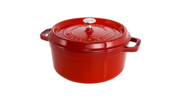 Nồi gang tròn Staub 22cm (Cherry)