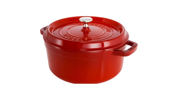 Nồi gang tròn Staub 22cm (Cherry)