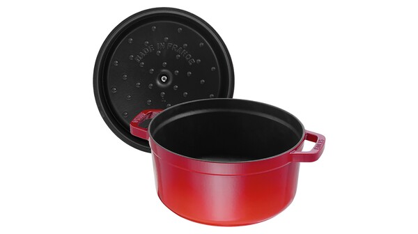 Nồi gang tròn Staub 22cm (Cherry)