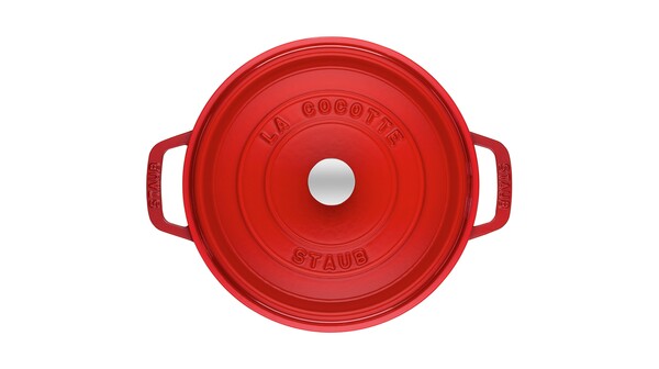 Nồi gang tròn Staub 22cm (Cherry)