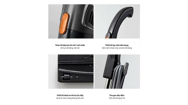 Máy hút bụi cầm tay Deerma DX115C