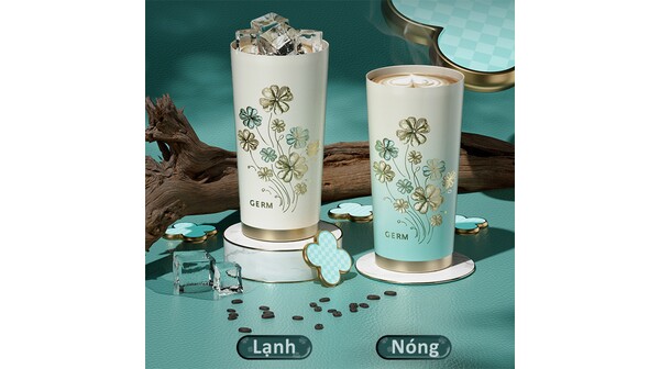 Bình giữ nhiệt Germ 390 ml GE-24SS-DB96 Trắng