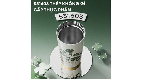 Bình giữ nhiệt Germ 500 ml GE-23AW-B76 Vàng Gold