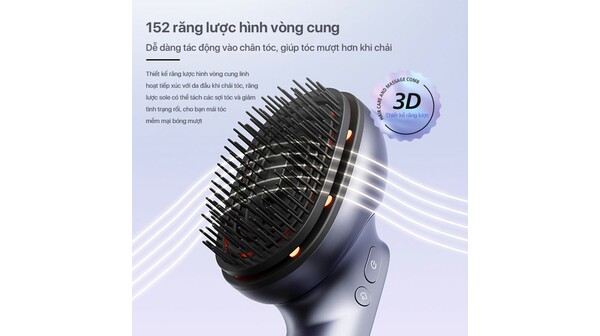 10058361-Lược massage đầu Philips PPM1511-