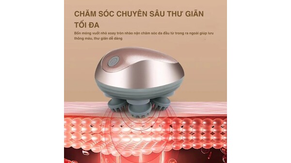 Máy massage đầu Kachi MK399
