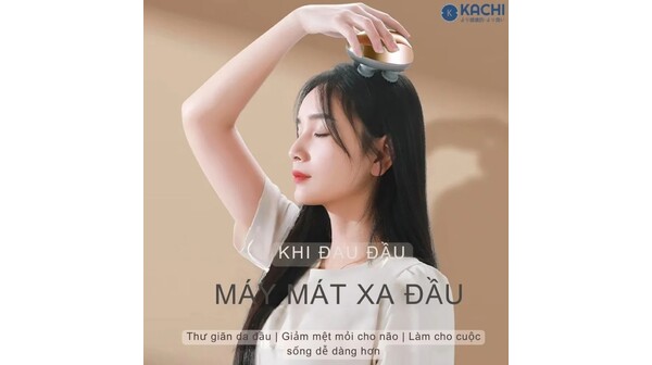 Máy massage đầu Kachi MK399