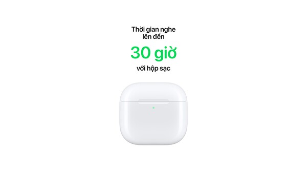 Tai nghe Apple AirPods 4 MXP63ZPA