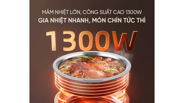 Nồi lẩu điện Sunhouse 4 lít SHD4543