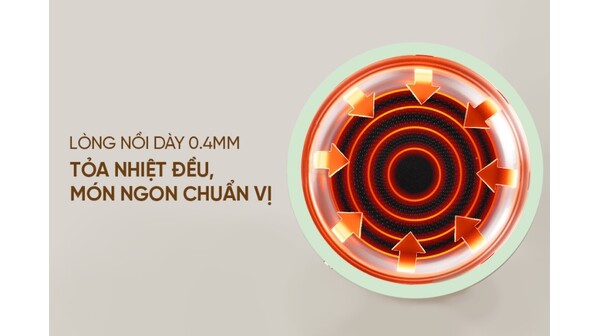 Nồi lẩu điện Sunhouse 4 lít SHD4543