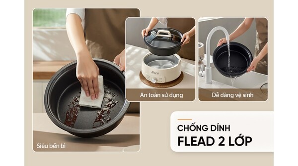 Nồi lẩu điện Sunhouse Mama 4 lít SHD4548