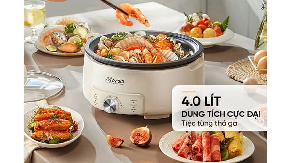 Nồi lẩu điện Sunhouse Mama 4 lít SHD4548