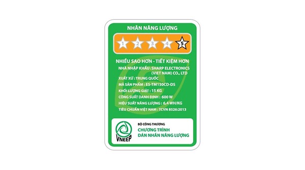 Máy giặt Sharp Inverter 15 kg ES-TM150CD-DS