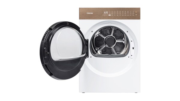 Máy sấy quần áo bơm nhiệt Toshiba Inverter 8 kg TD-T37BS90HWV(WT)