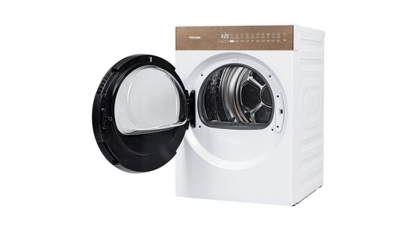 Máy sấy quần áo bơm nhiệt Toshiba Inverter 8 kg TD-T37BS90HWV(WT)