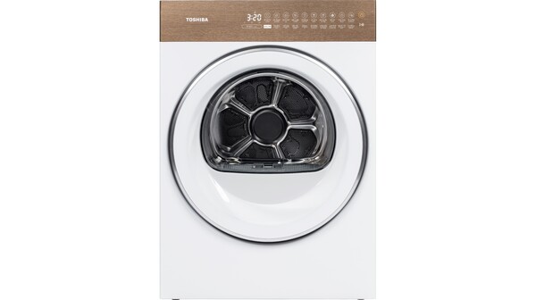 Máy sấy quần áo bơm nhiệt Toshiba Inverter 8 kg TD-T37BS90HWV(WT)
