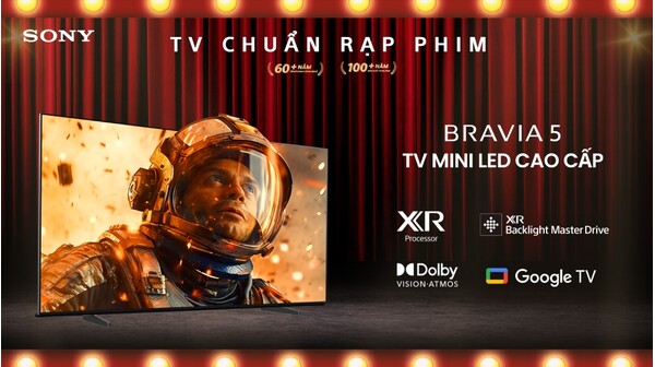 Google TV Mini LED Sony BRAVIA 5 98 inch K-98XR50