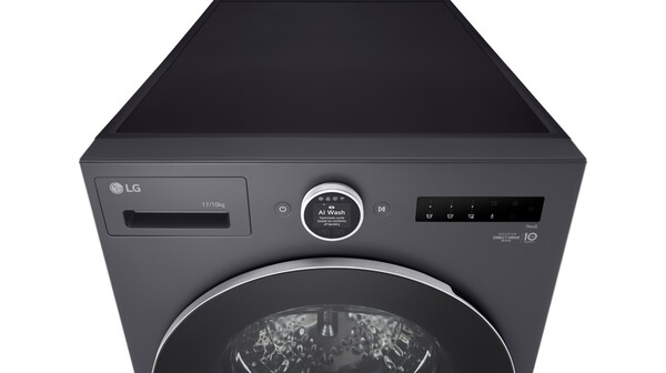 Máy giặt sấy LG AI DD™ 2.0 Inverter 17/10kg F2517RNTG Đen