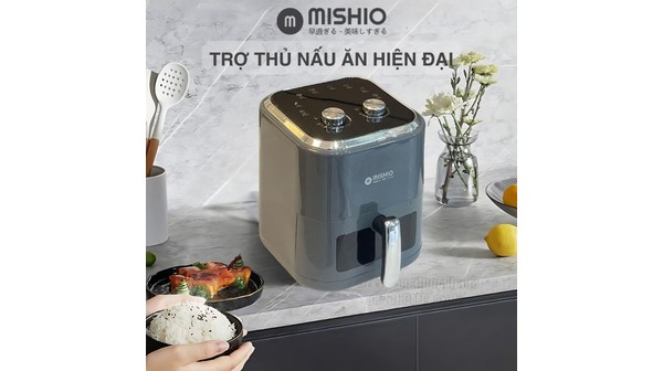 Nồi chiên không dầu Mishio 6 lít MK408