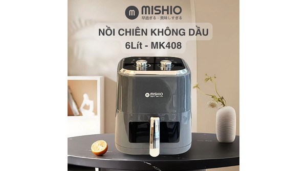 Nồi chiên không dầu Mishio 6 lít MK408