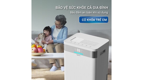 Máy hút ẩm Fujihome 30 lít DH30NW