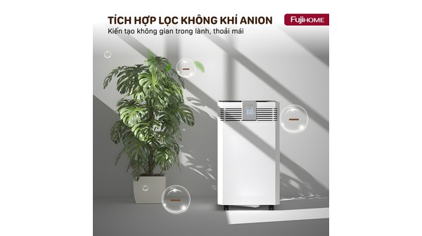 Máy hút ẩm Fujihome 60 lít DH60W-HEPA
