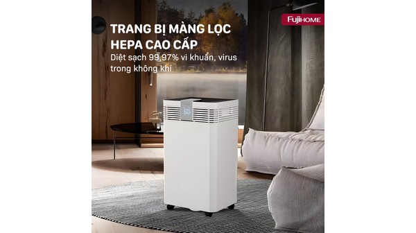 Máy hút ẩm Fujihome 60 lít DH60W-HEPA