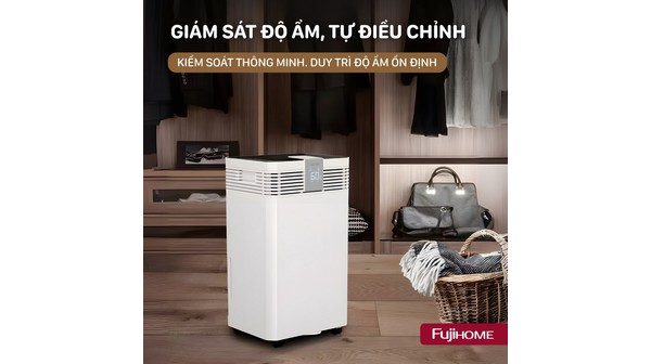 Máy hút ẩm Fujihome 60 lít DH60W-HEPA