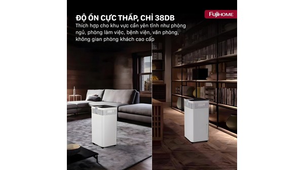 Máy hút ẩm Fujihome 60 lít DH60W-HEPA