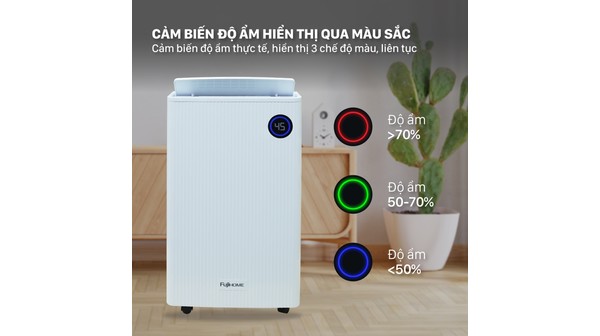 Máy hút ẩm Fujihome 25 lít DH25W-HEPA-NEW