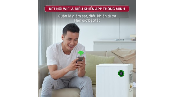 Máy hút ẩm Fujihome 25 lít DH25W-HEPA-NEW