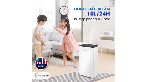 Máy hút ẩm Airplus 10 lít AP10-2010EW