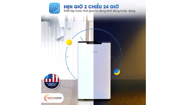 Máy hút ẩm Airplus 10 lít AP10-2010EW