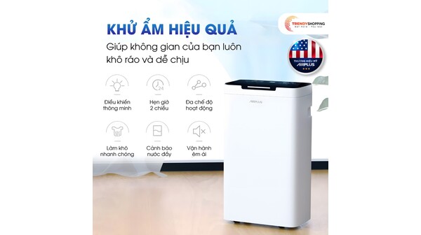 Máy hút ẩm Airplus 10 lít AP10-2010EW
