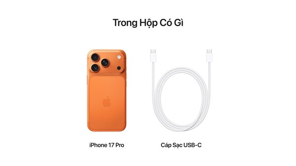 Điện thoại iPhone 17 Pro 256GB Cam Vũ Trụ