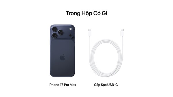 Điện thoại iPhone 17 Pro Max 256GB Xanh Đậm