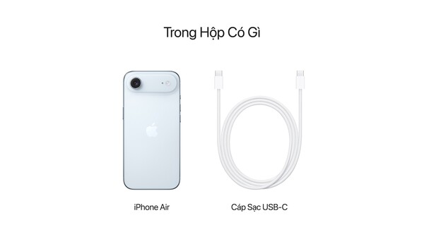 Điện thoại iPhone Air 256GB Xanh Da Trời