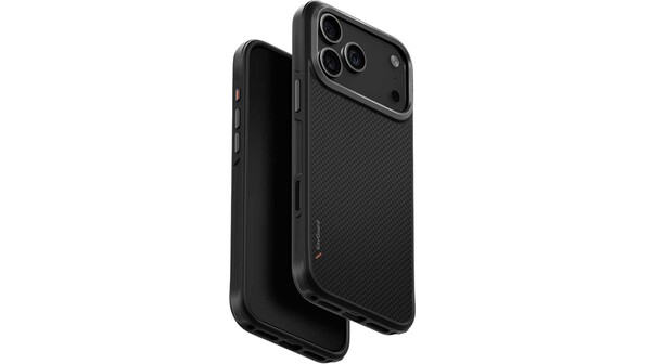 Ốp lưng iPhone 17 Pro Max Uniq Hybrid CarbonBla