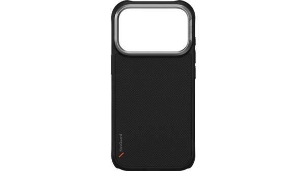 Ốp lưng iPhone 17 Pro Uniq Hybrid CarbonBlack