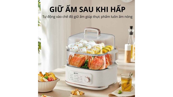 Nồi hấp thủy nhiệt đa năng Kachi MK382