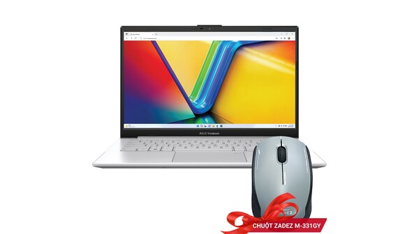 Laptop Asus Vivobook Go 14 R5-7520U/16GB/512GB/Win11 Bạc (E1404FA-EB482W)