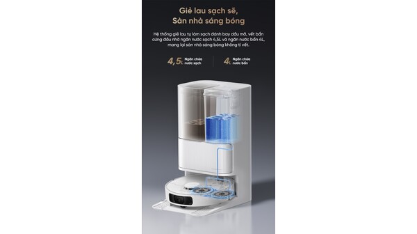 Robot hút bụi lau nhà Dreame D20 ULTRA