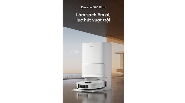Robot hút bụi lau nhà Dreame D20 ULTRA