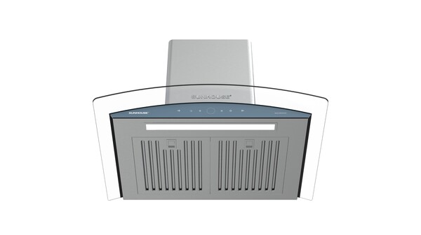 Máy hút mùi kính cong Sunhouse SHB72072-MT
