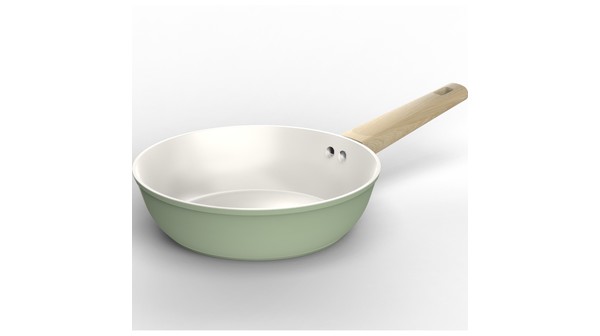 Chảo phủ sứ Nano đáy từ Sunhouse Healthy 24 cm SHG24MT1