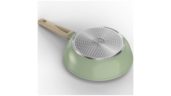 Chảo phủ sứ Nano đáy từ Sunhouse Healthy 24 cm SHG24MT1