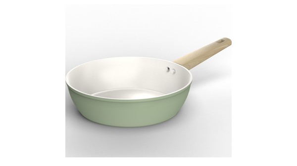 Chảo phủ sứ Nano đáy từ Sunhouse Healthy 26 cm SHG26MT1