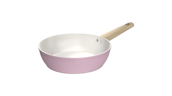 Chảo phủ sứ Nano đáy từ Sunhouse Healthy 24 cm SHG24MP