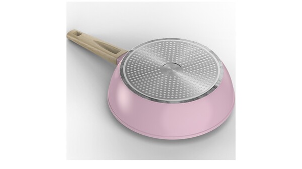 Chảo phủ sứ Nano đáy từ Sunhouse Healthy 26 cm SHG26MP