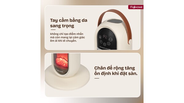 Quạt sưởi gốm Fujihome 2200W FH202